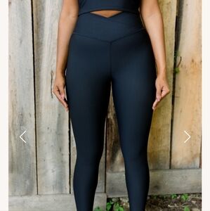 Salt Project Refine Ribbed Crossover Leggings